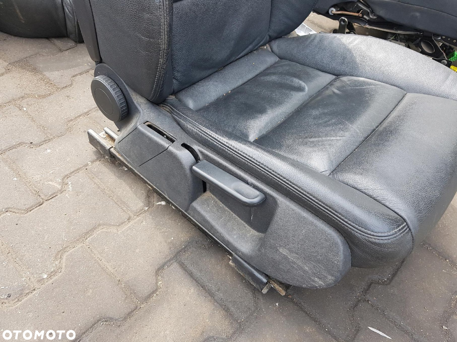 AUDI A6 C6 04-07r KOMBI FOTELE SKÓRZANE KANAPA - 6