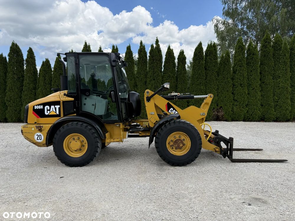 Caterpillar CAT 906 H / PIĘKNA / ORYGINAŁ / TYLKO 4014 MTH / SPROWADZONA Z NIEMIEC / MAŁE GABARYTY / BEZ DPF I ADBLUE / ZADBANA / 60 70 M 506 509 L30 L35 908 907 320 318 750 850 - 11
