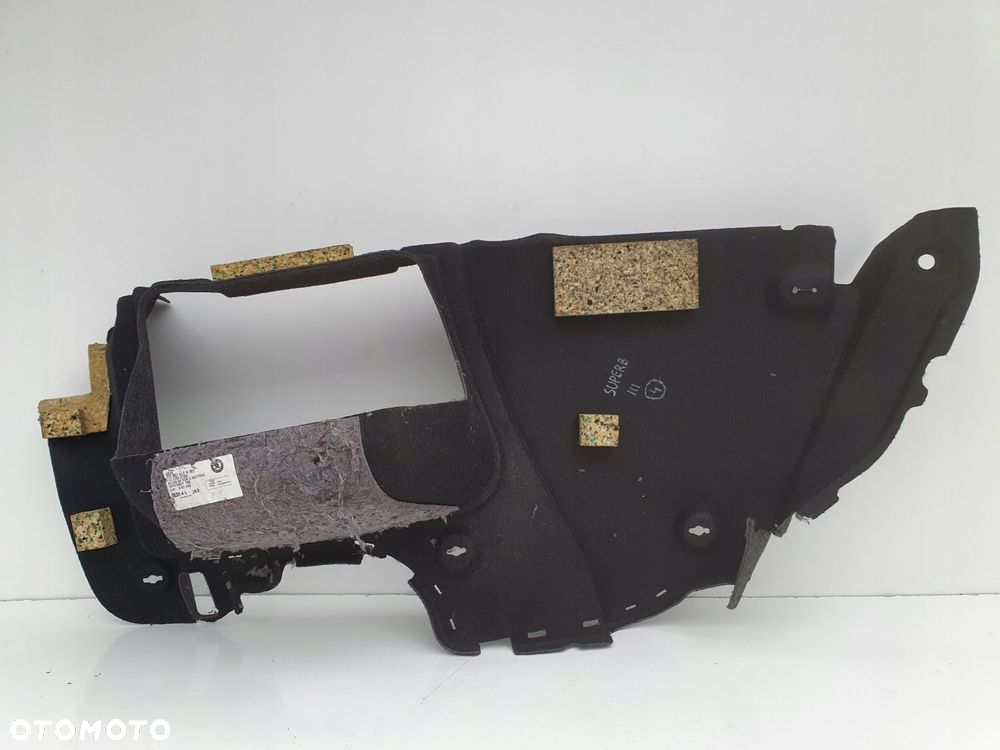 Skoda Superb II HTB LEWY BOCZEK BAGAŻNIKA Tapicerka LEWA TYLNA TYLNIA TYŁ - 5