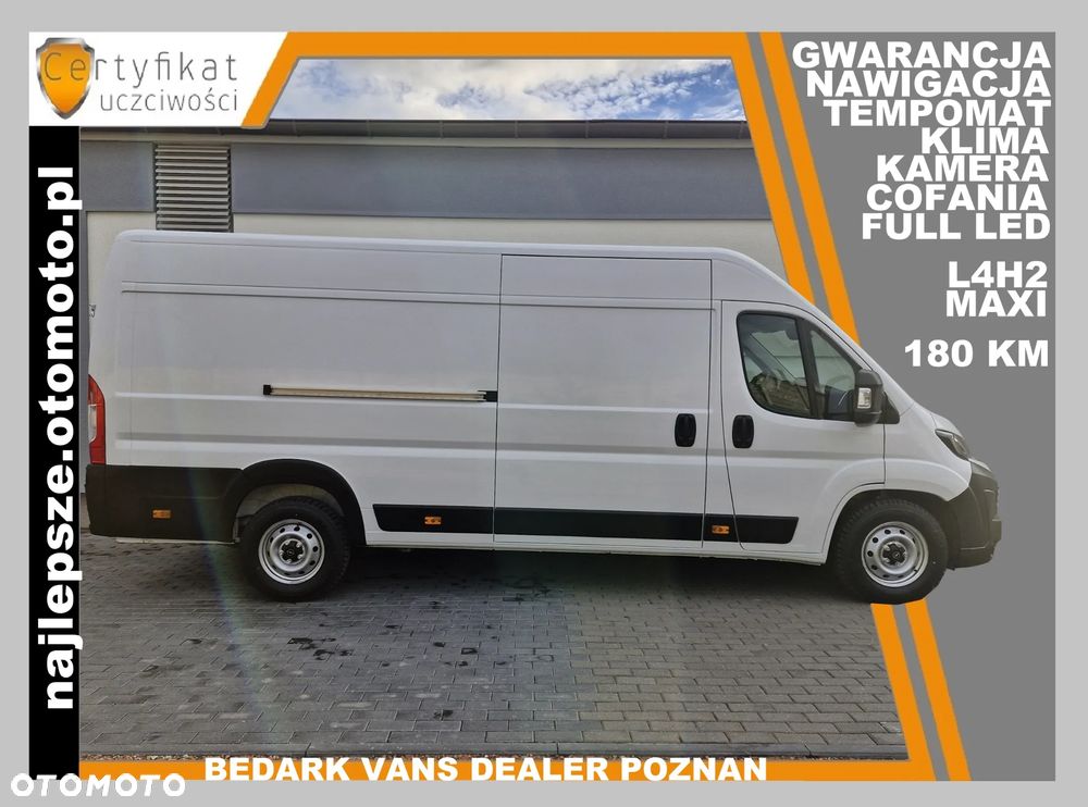 Fiat DUCATO, L4H2 MAXI, nawigacja, kamera cofania, tempomat, klima