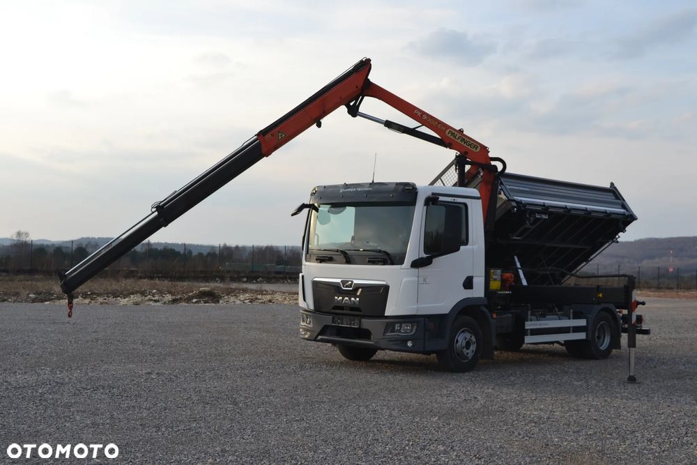 MAN TGM 15.290 Nowy 3-stronny WYWROT Kiper Wywrotka Blokada mostu Duża ładowność 15.290 Atego TGL Midlum TGS TGX Eurocargo - 11