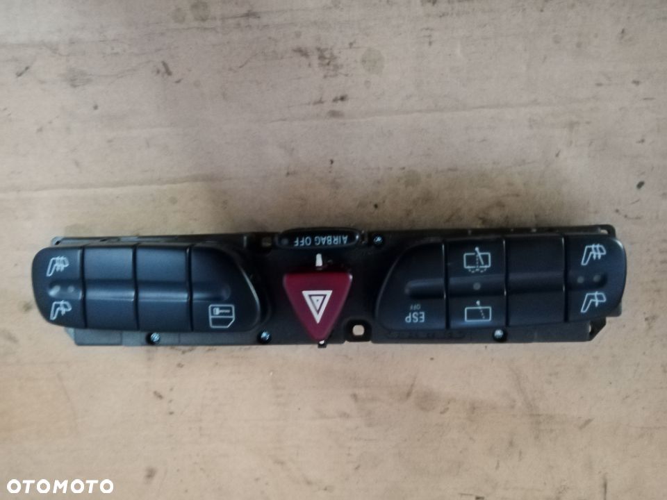 Przełączniki panel sterowania Mercedes W203 2038218658 - 1