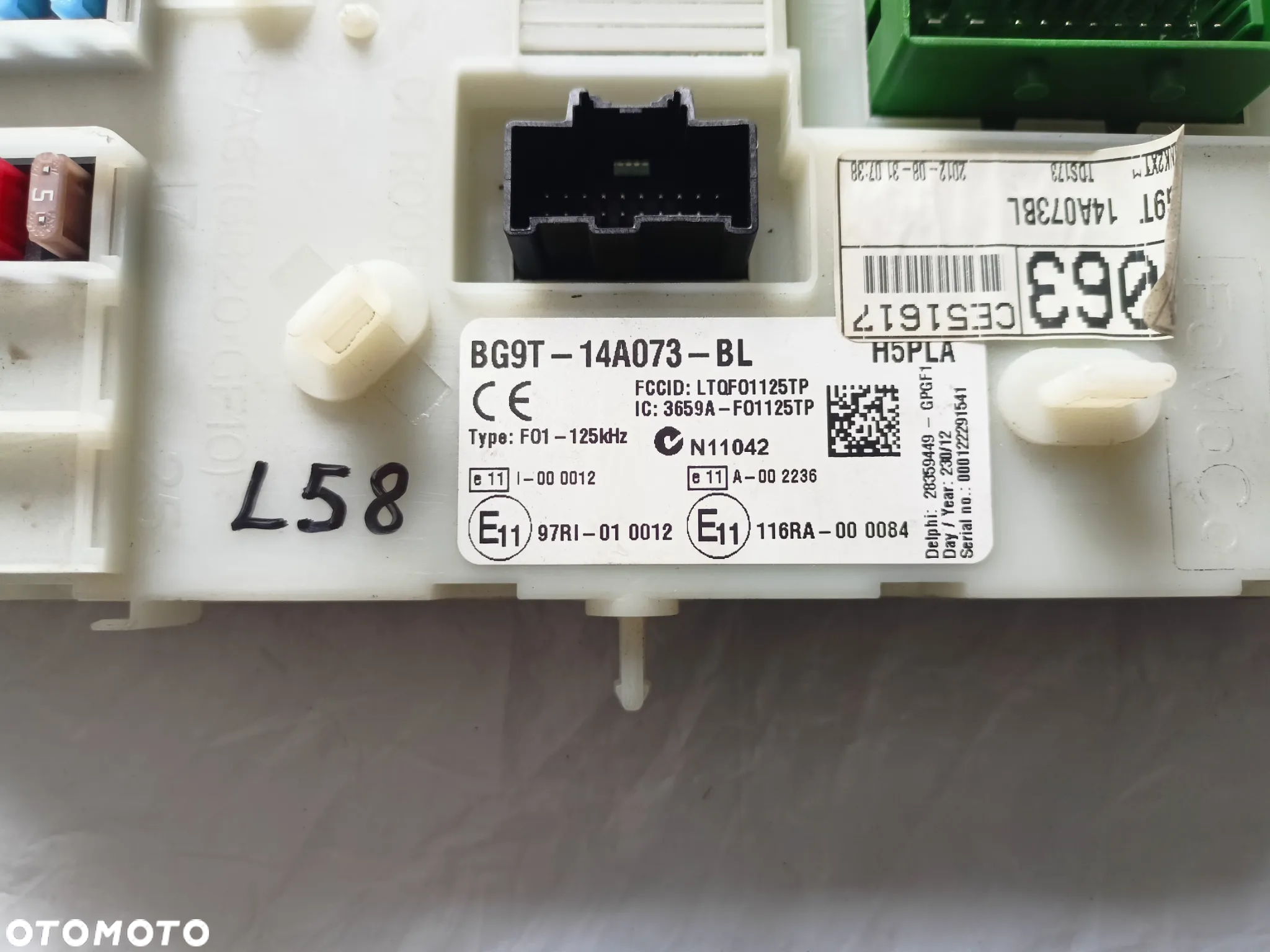 MODUŁ BSI KOMFORTU MONDEO MK4 LIFT BG9T-14A073-BL - 2