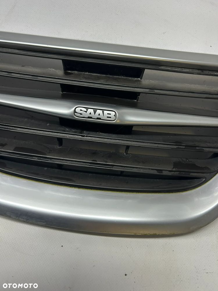 Saab 93 2008-2012 atrapa grill nerka zderzaka komplet - 4