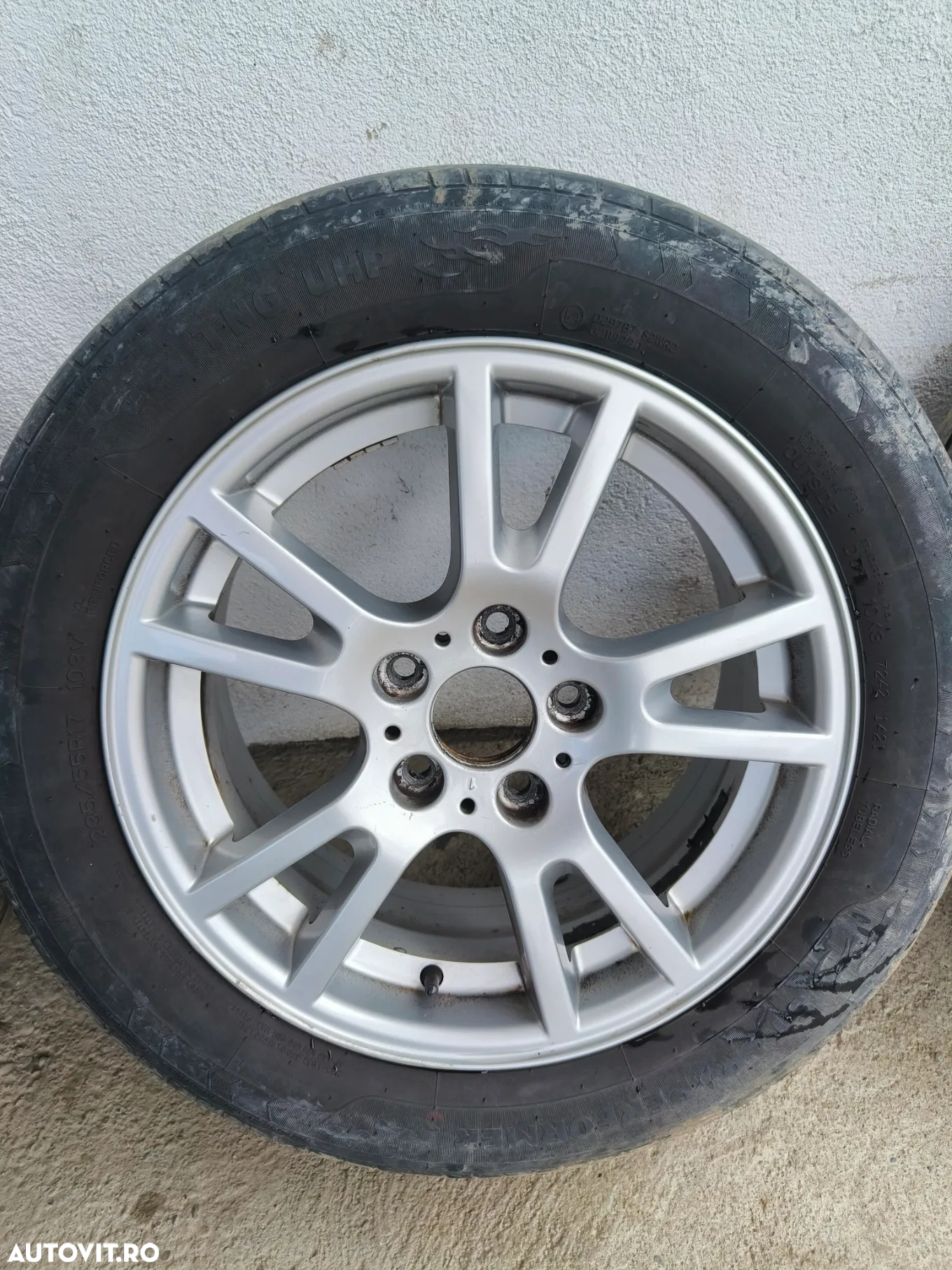 Set jante BMW 17 style 148 dedicate BMW X3 E83 8J 17 ET 46 ( anvelopele nu sunt bune) - 4
