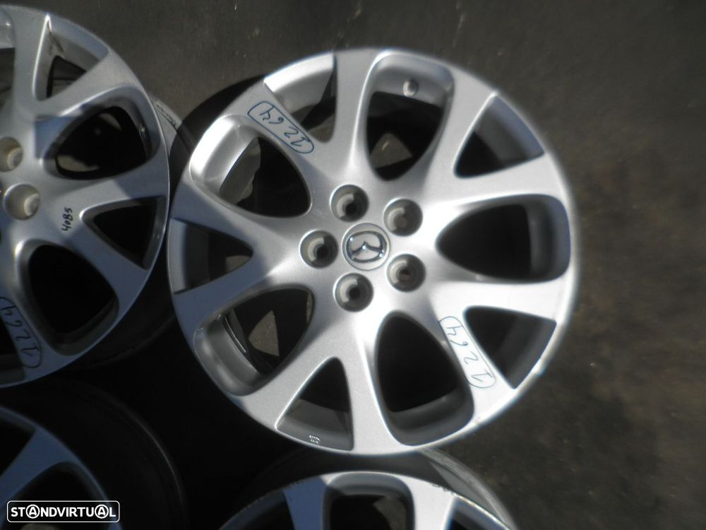 Jogo De Jantes Jgjant1264 MAZDA 6 2008 2.0D 140CV 5P CINZA 7X18 5X114.5 66.6MM - 5