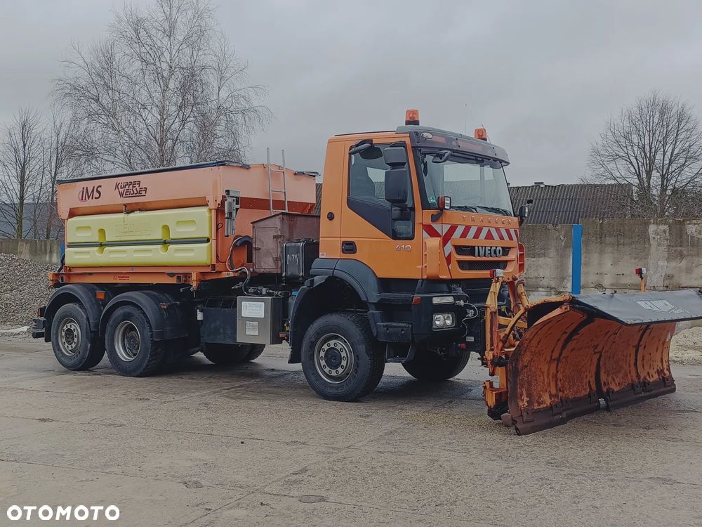 Iveco TRAKKER 410 6x4 / 6x6 Wywrotka / Piaskarka - 11