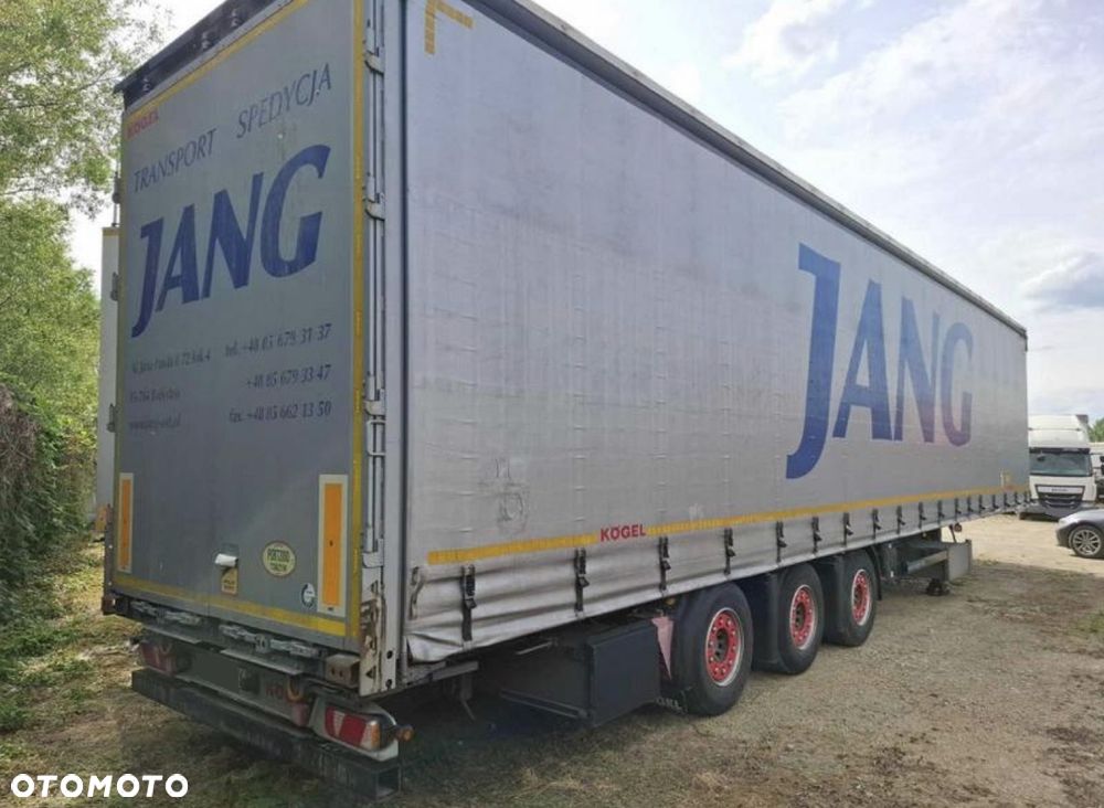 Kögel FIRANKA / MEGA / OSIE SAF INTRAX / ZBROJONA PLANDEKA / PIERWSZA OŚ PODNOSZONA / DWIE SKRZYNKI NARZĘDZIOWE / ALUMINIOWE DESKI / PODNOSZONY REGULOWANY DACH / DACH OTWIERANY OD PRZODU i OD TYŁU NACZEPY / 2021 ROK !! - 7