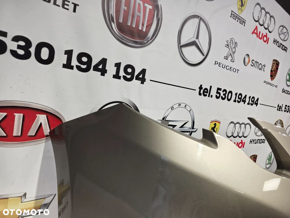 PEUGEOT 2008 12- ZDERZAK PRZEDNI PRZÓD ŁADNY KOLOR BEŻOWY METALIK NR 9802521077 NR AUKCJI NZ2041 - 19