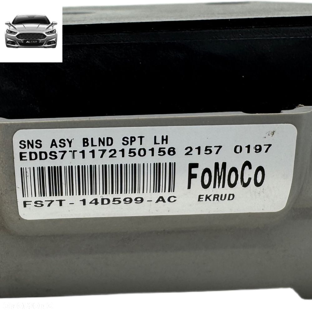 STEROWNIK MARTWEGO POLA LEWY + MOCOWANIE FORD MONDEO MK5 FS7T-14D599-AC - 3