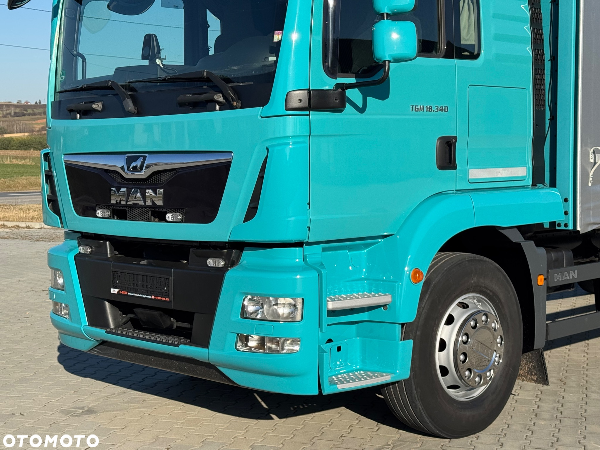MAN TGM 18.340 / FIRANKA / WINDA / 18 EUROPALET / SYPIALKA / EURO 6 / Z NIEMIEC / 2017 ROK / ŁADOWNOŚĆ 9 855 KG - 13