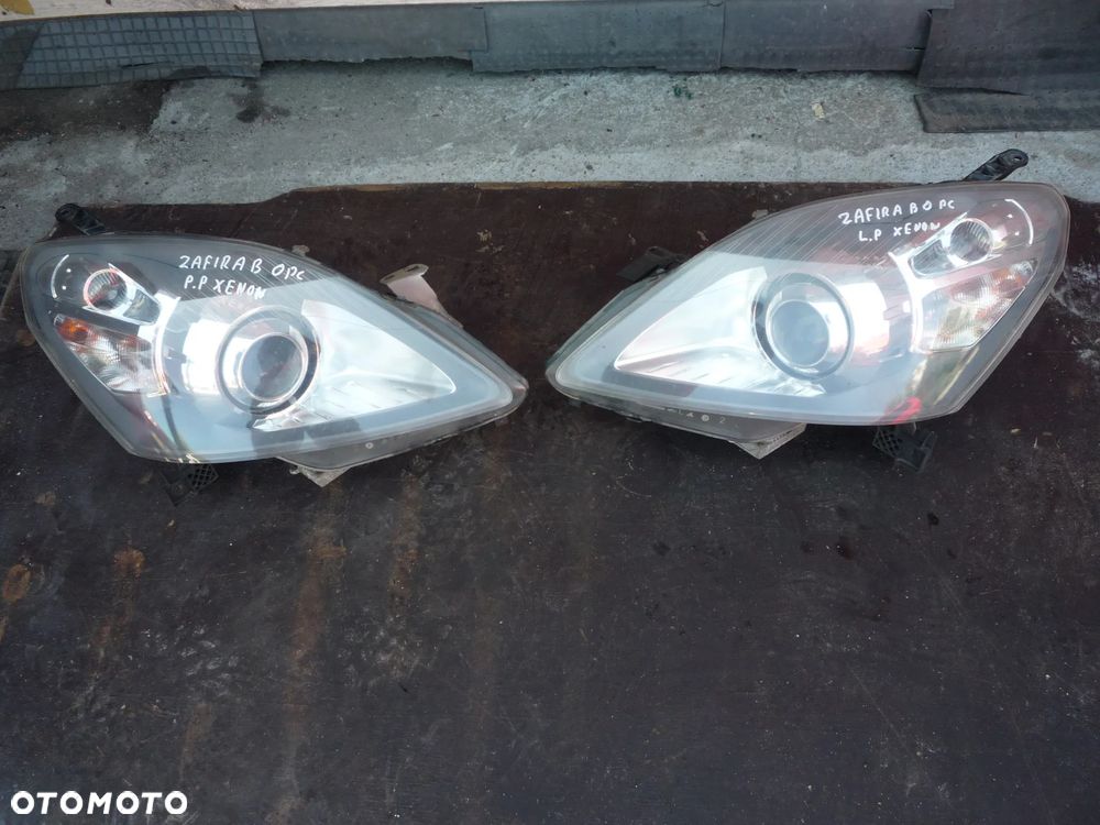 OPEL ZAFIRA B LAMPA PRZEDNIA LEWA XENON - 1