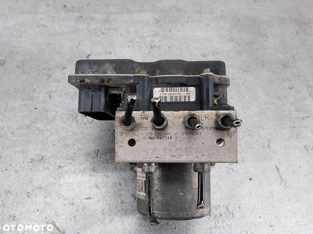 POMPA ABS ALFA ROMEO MITO 51807043  0265230191  0265950912 1.4 16V BOSCH - 1