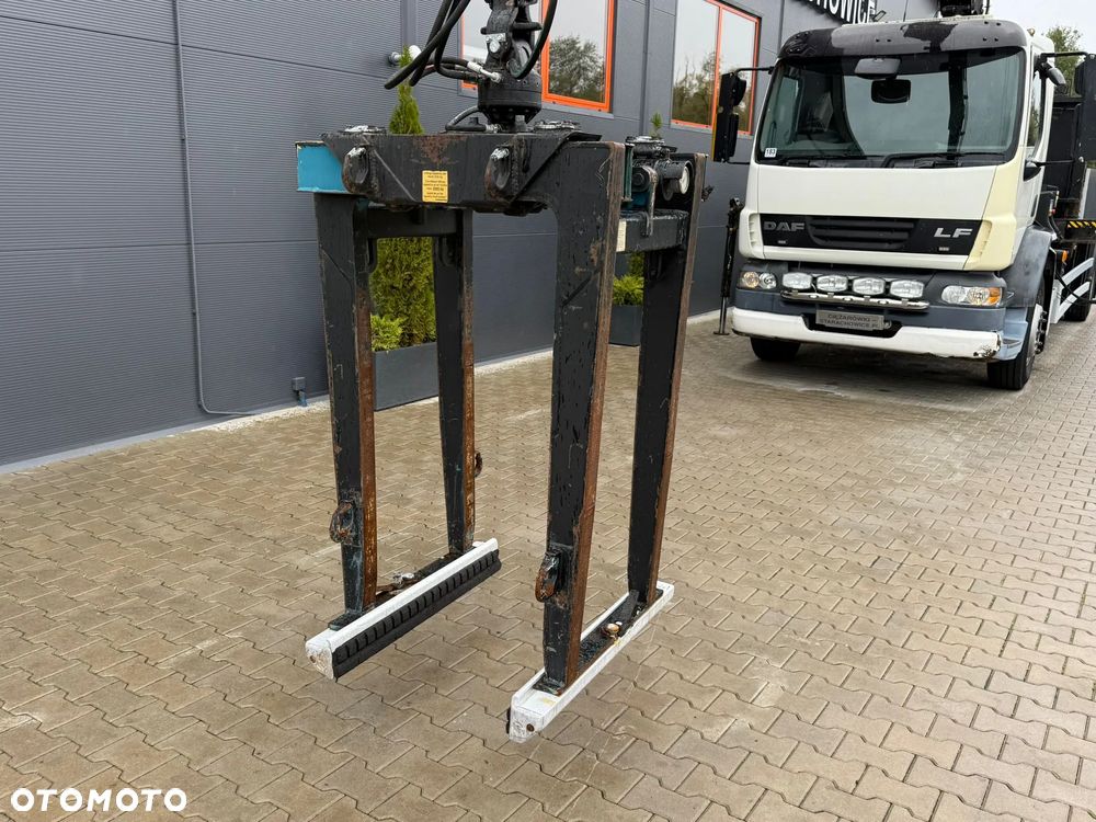 DAF LF CF 55.220 // ANGLIK // skrzynia z żurawiem HIAB 111 B-2 DUO // HDS żuraw dzwig kran Krane - 14