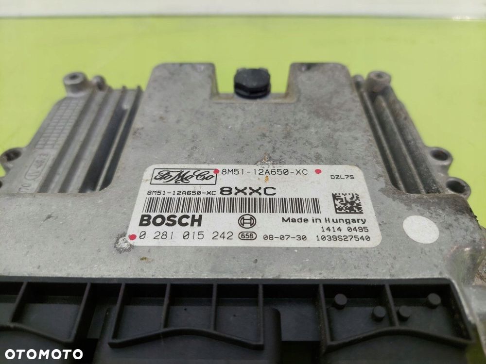 Komputer sterownik silnika Ford Focus Mk2 2004-2011 1,6 TDCI 8M5112A650XC - 4