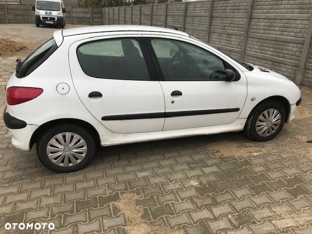 DRZWI PEUGEOT 206 KOMPLETNE BIAŁE