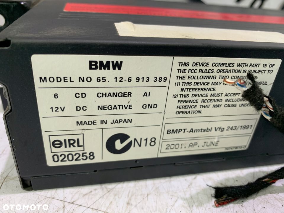 ZMIENIARKA KOMPLETNA Z KASETĄ BMW E39 E46 E53 E83 - 5
