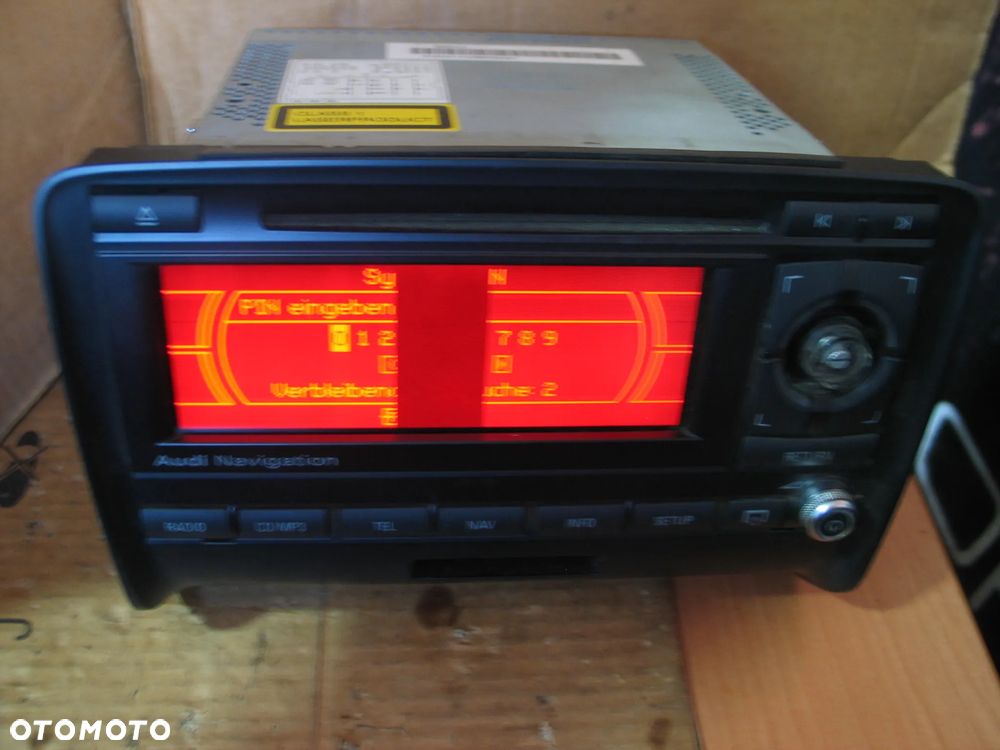 radio radioodtwarzacz nawigacja audi TT II 8J0035192L - 3