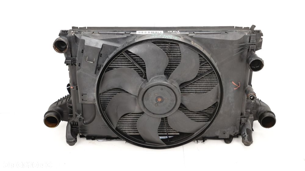 Komplet chłodnic mercedes w204 07-11r 2.2 cdi - 6