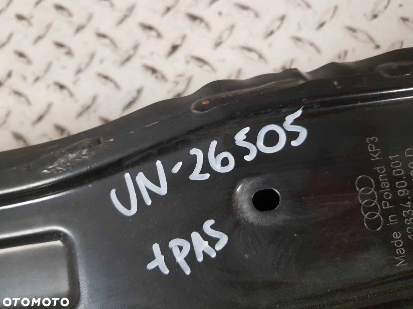 ORYGINALNY KOMPLET PAS PRZEDNI WZMOCNIENIE BELKA ZDERZAKA AUDI Q2 16-25 81A 81A807109D 81A805594B - 11