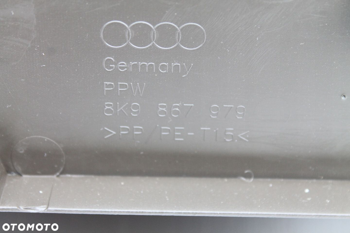 AUDI A4 B8 LIFT OSŁONA TAPICERKA KLAPY BAGAŻNIKA KOMBI BRĄZOWA 8K9867979 - 6