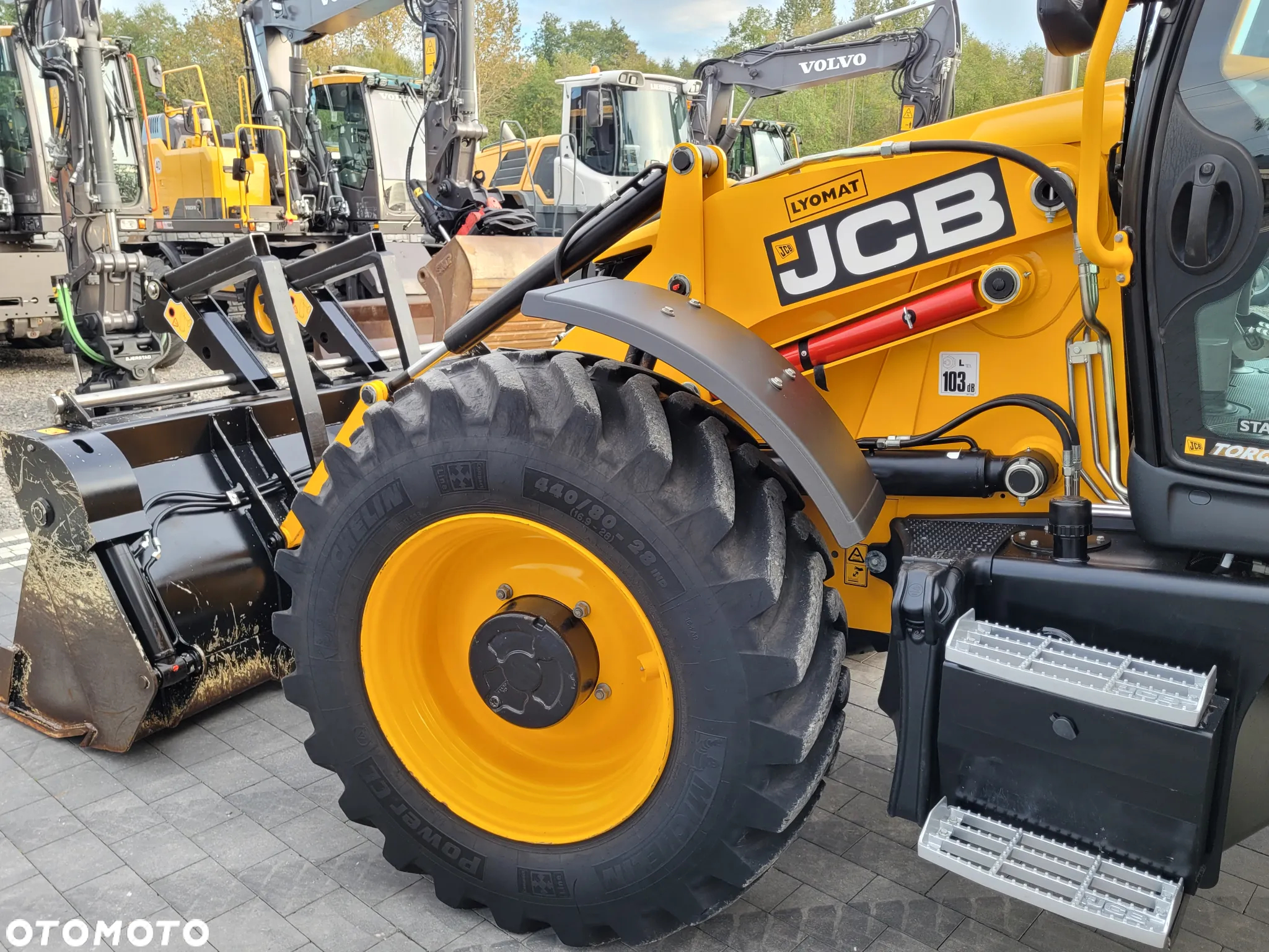 JCB 4CX PRO / jak NOWA / 1250h / joystick / - 7