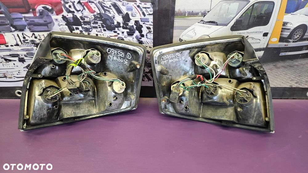 Lampa Lampy Tyl Tylne Lewa Prawa Komplet AUDI A4 B6 Sedan Depo - 4