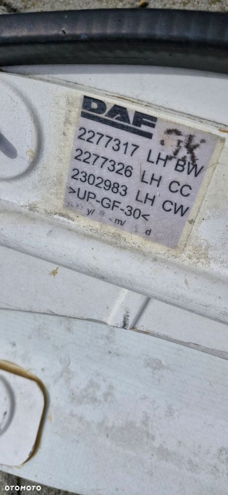 DAF XD NGD SPOILER OWIEWKA KLIN KOSA L/P NOWY 2277317 2277318 - 3