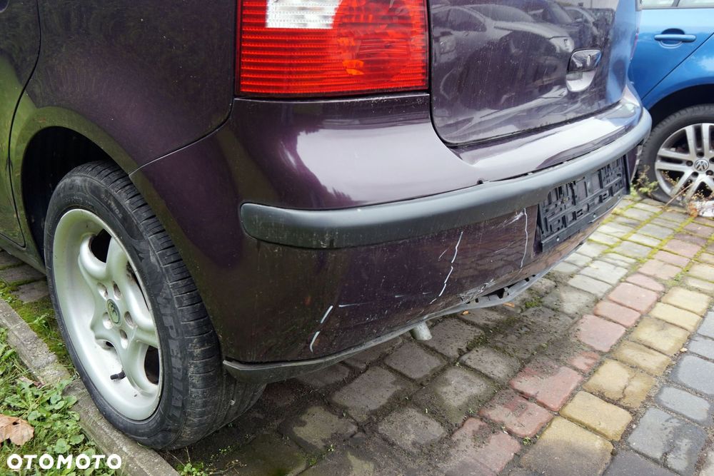 ZDERZAK TYLNY POLO IV 9N 5D HB LC3W  FIOLETOWY VOLKSWAGEN 2001-2004 - 2