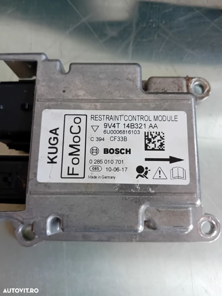 Plansa Bord Kit Airbag Complet Ford Kuga I 1 An 2008-2012 Centuri Airbag Ford Kuga I 1 - 8