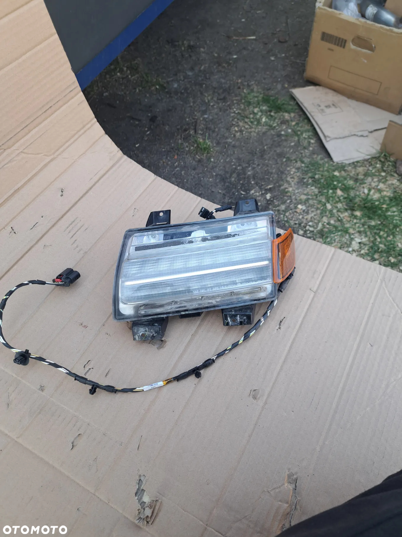 Kierunkowskaz kierunek lewy przód przedni Jeep Wrangler JL Gladiator 55112885AF K55112885AF P55112885AF - 3