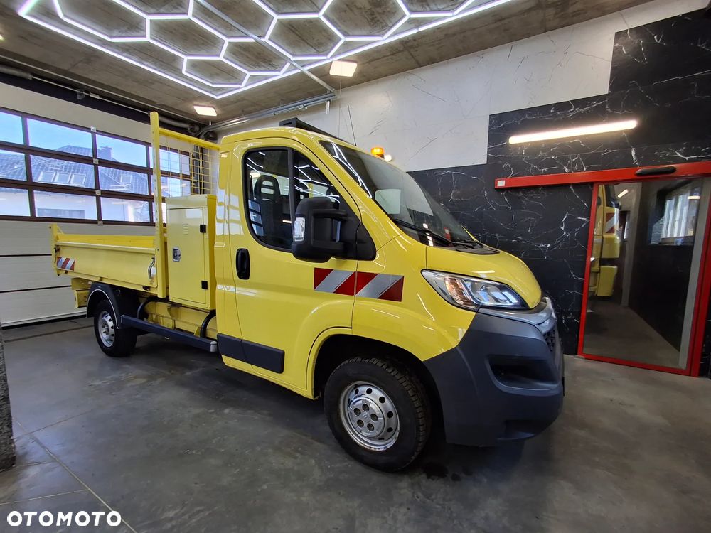 Citroën Jumper Wywrotka Kipper Hak Skrzynia Narzędziowa Za Kabiną Wersja Lift Oświetlenie Ostrzegawcze Służba Drogowa Tempomat - 10