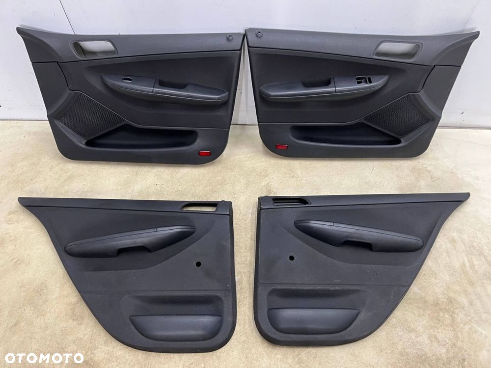 Tapicerka Skoda Fabia I 6y 99-08r. boczki drzwi KOMPLET prawy lewy tył przód EU Europa - 1