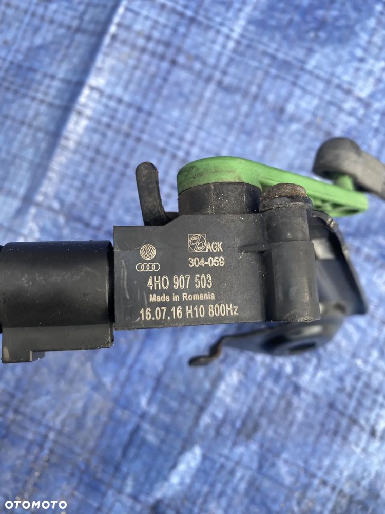 AUDI A6 C7, A7 4G CZUJNIK POZIOMOWANIA ŚWIATEŁ RELEKTORÓW LEWY TYŁ 4H0941309C  4H0907503 - 3