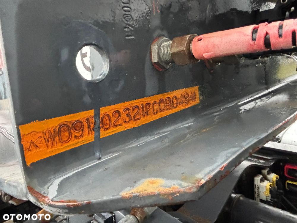 Carnehl MC2A20 2 osie szeroki rozstaw , osie SAF, mulda stalowa, (SChmitz, Schwarzmuller, Meiller, Langendorf) oś podnoszona, automatyczna plandeka - 8