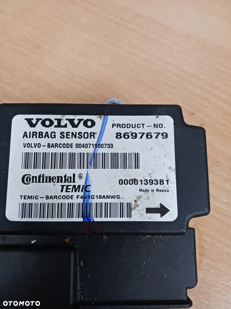 Moduł poduszek sensor airbag Volvo 8697679 S40 V50 C30 C70 - 2