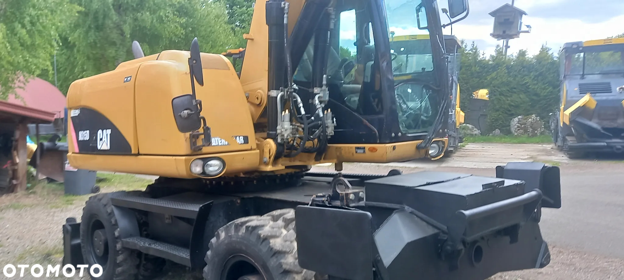 Caterpillar M315D 2010r podpory skarpowka 3 x składane ramie - 5