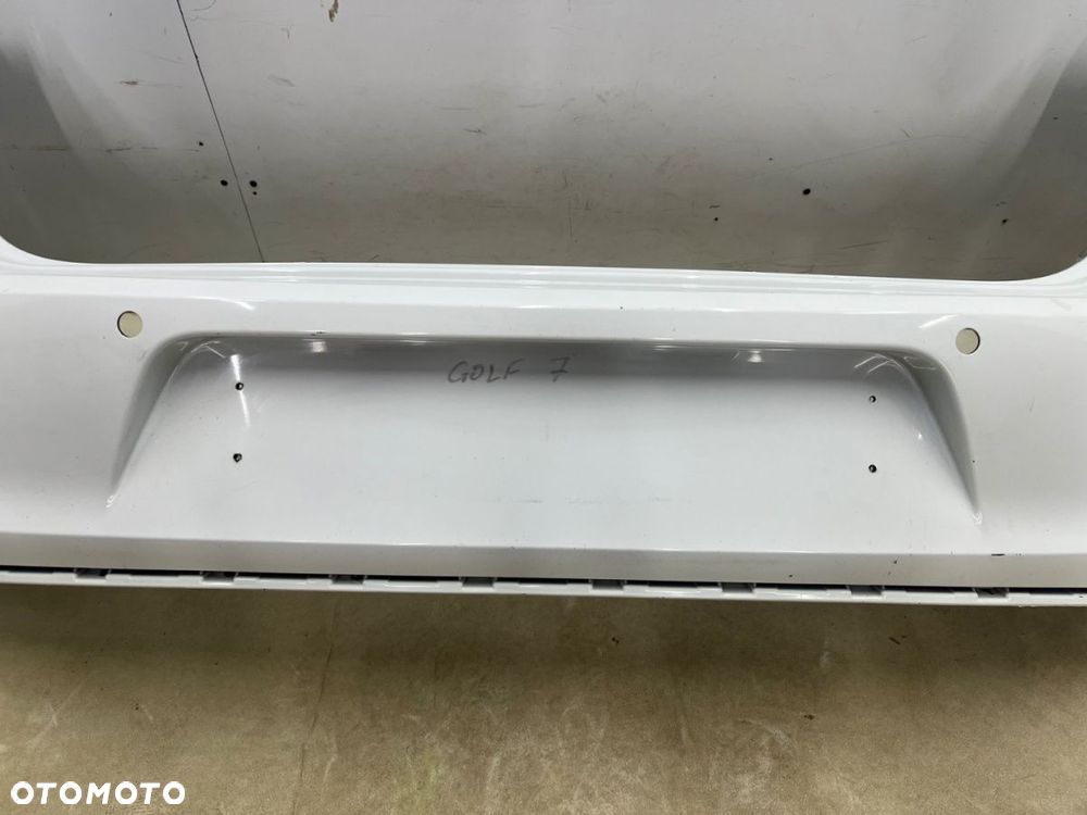 Zderzak tylny VW Golf VII 7 12-17r. Przedlift Hatchback HB tył 4XPDC 5G6807421 - 10