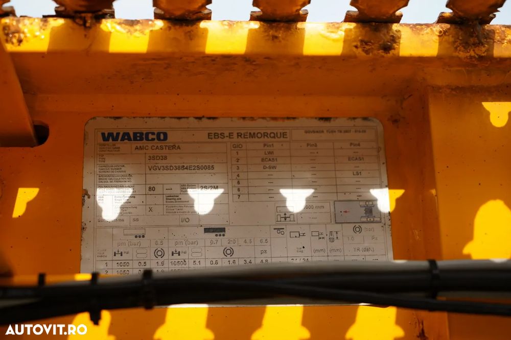 Castera REMORCA AUTO AMC CASTERA / ÎNCĂRCĂTOR JOS / 13,1 M / GAMĂ HIDRAULICĂ / AXĂ DE DIRECȚIE / TROLIU - 32
