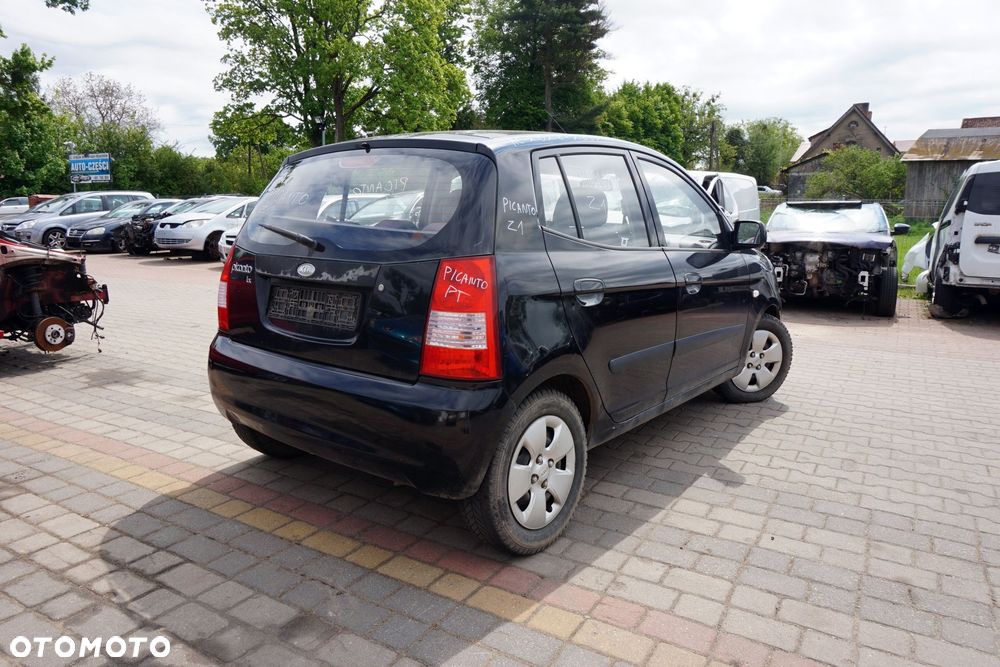 KIA PICANTO I 2006 Z1 1.1 12V G4HG 65KM M5167 CZARNY na części - 5