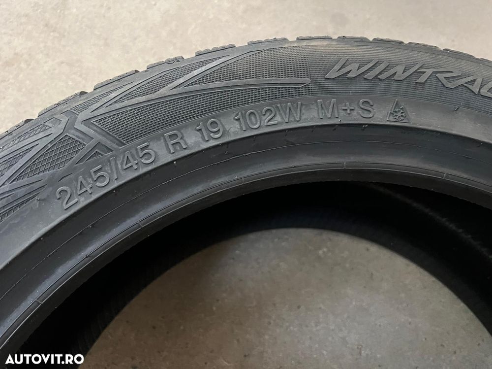 Vând set anvelope 245/45/19-275/40/19 vredestein de iarnă noi - 10