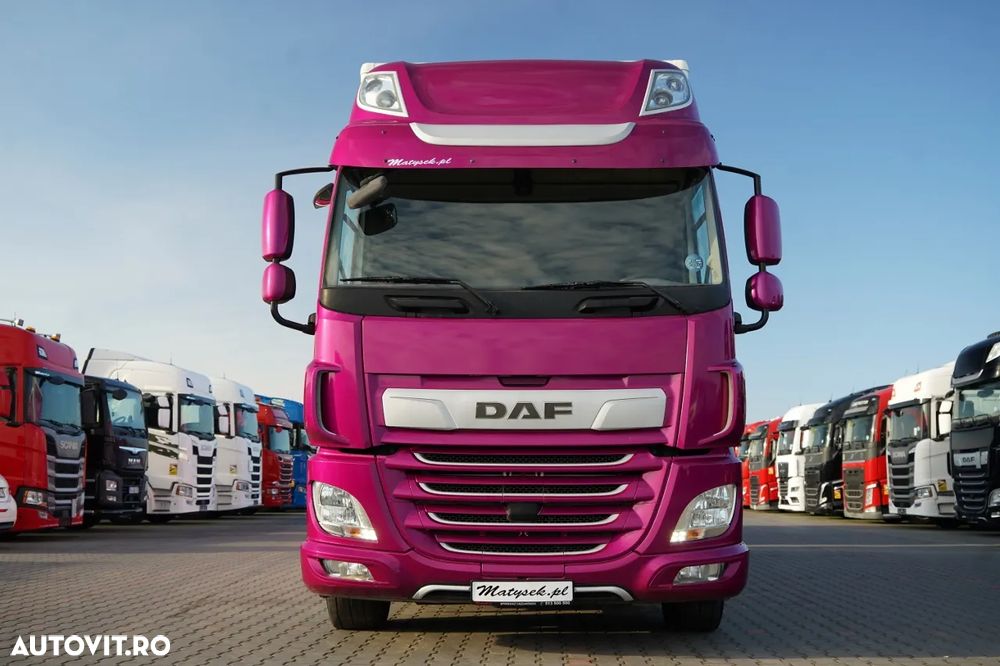 DAF CF 450 / COMBINAȚIE TANDEM / CONTAINER / 120 M3 / TRANSPORTABIL / 4X2 / REMORCA LECI / SAF / PODEA REZISTENTĂ - 6