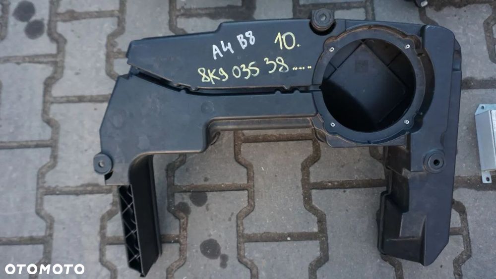 SPRZĘT AUDIO ORYGINALNY FABRYCZNY SUBWOOFER OBUDOWA GŁOŚNIKA DRZWI LEWA PRAWA STRONA AUDI A6 C6 A5 SPORTBACK A4 B8 - 18