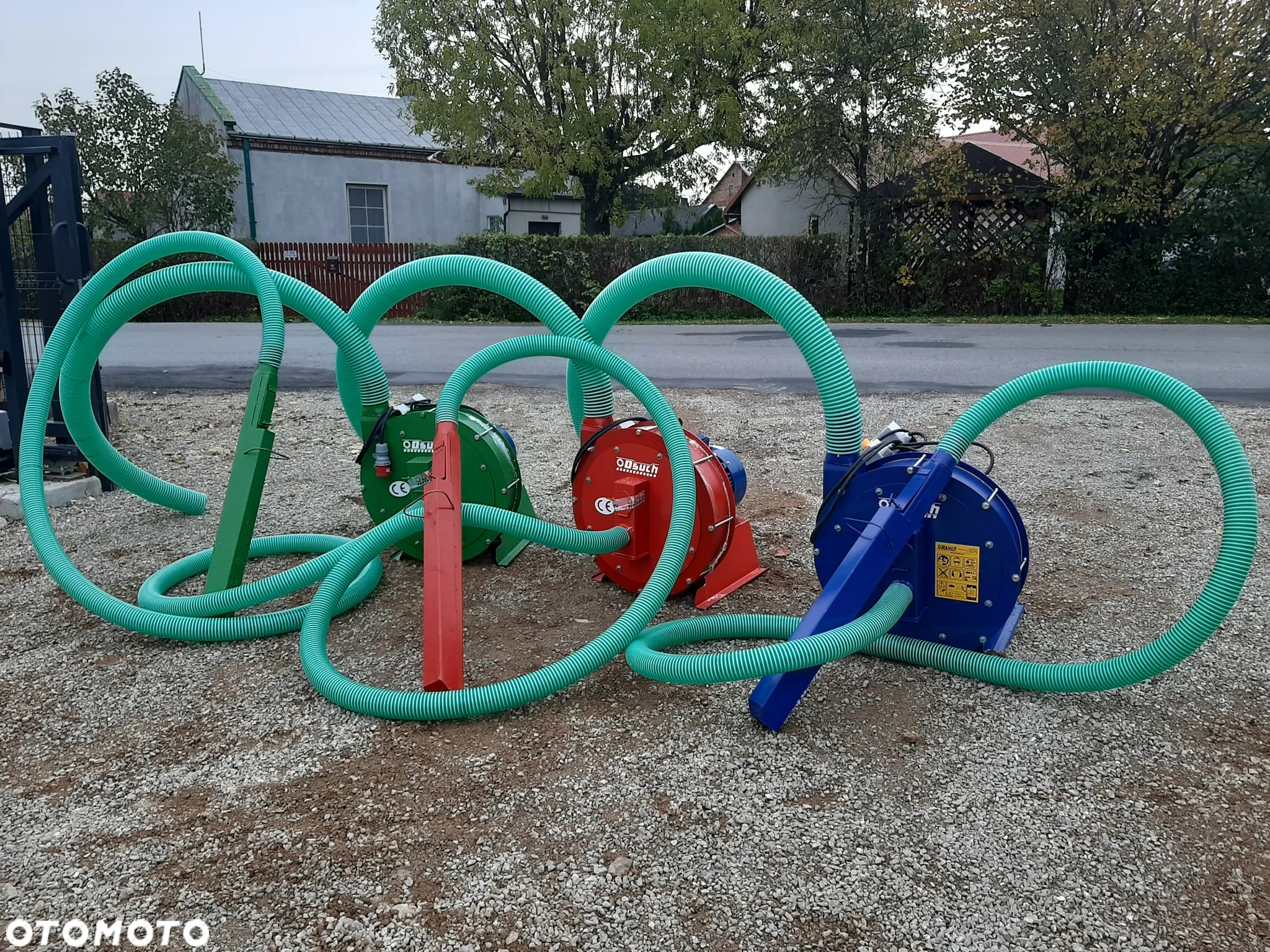 ŚRUTOWNIK/ rozdrabniacz/separator kamieni / bijakowy OSUCH węże ssący i tłoczący, sita - 5