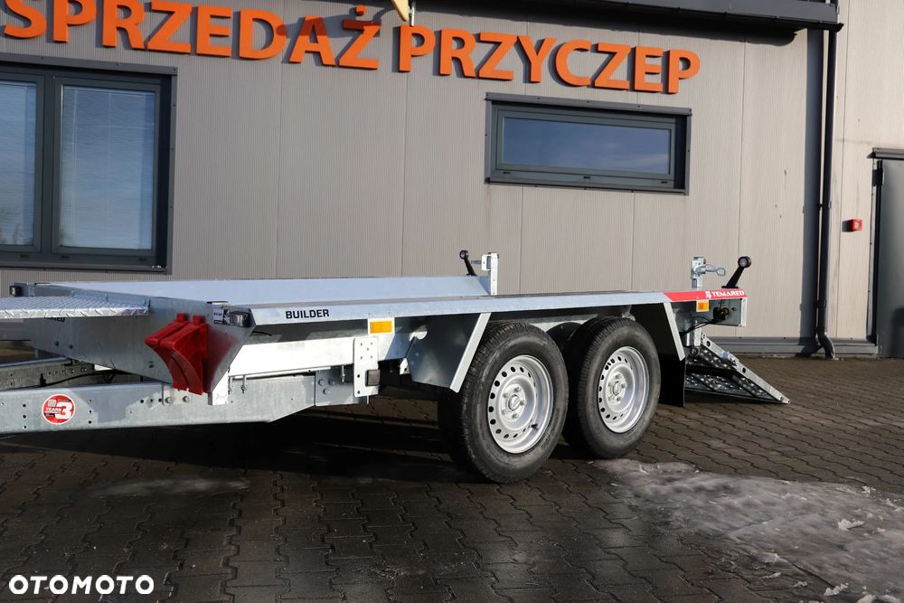 TEMARED /MARTZ  BUILDER 3 3015/2 S 2,7T Koła 185R14C , 300x150cm DMC 2700kg Z TRAPEM WJAZDOWYM - 16