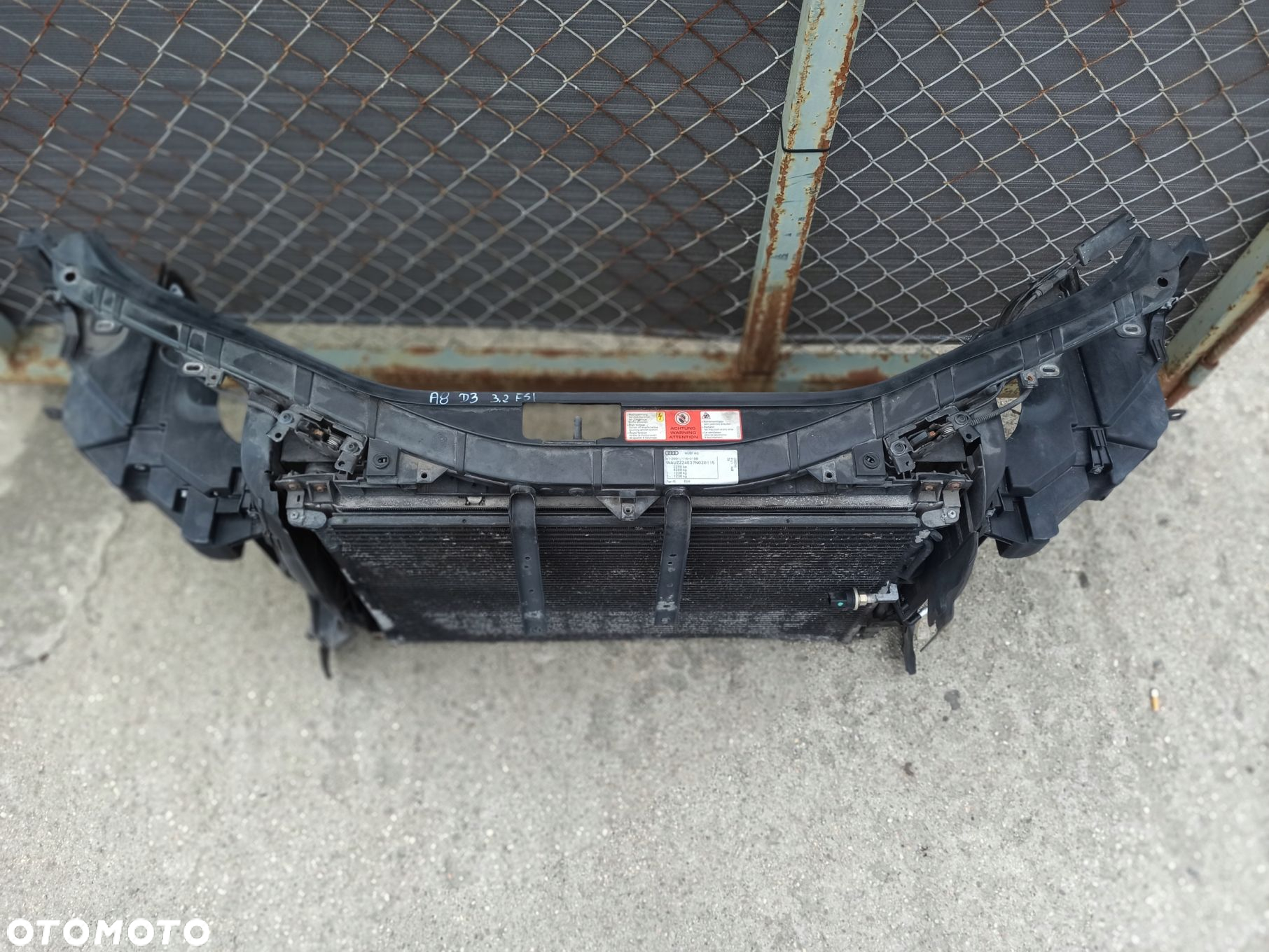Pas przedni wzmocnienie AUDI A8 D3 LIFT 3.2FSI - 10