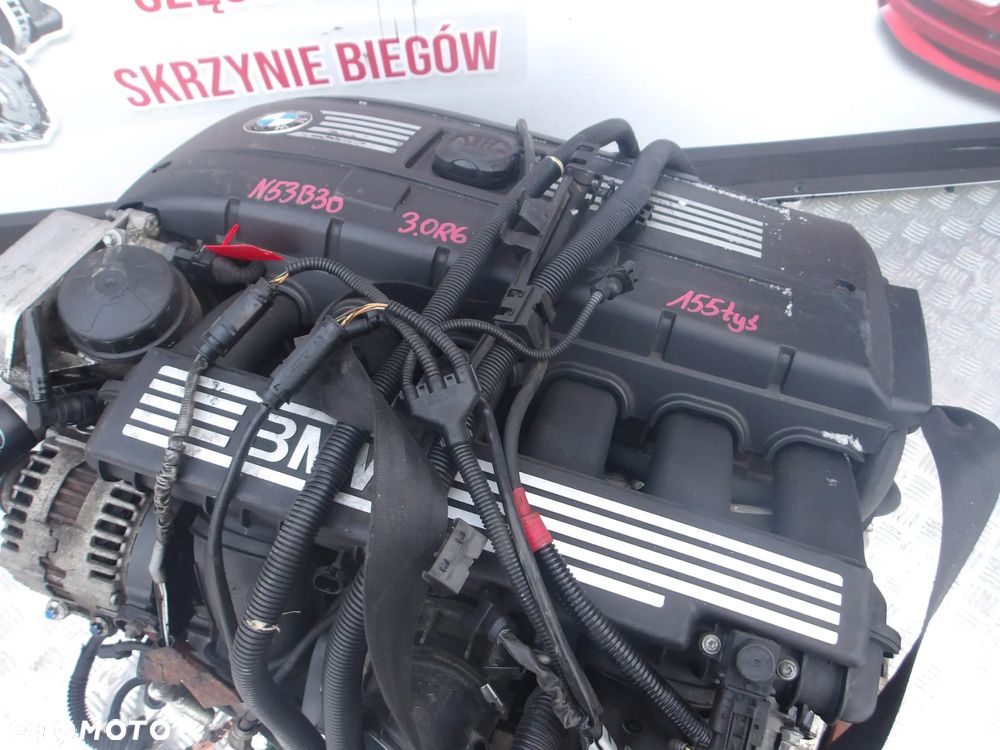 SILNIK BMW E90 3.0 R6 N53B30 155 TYS - 2
