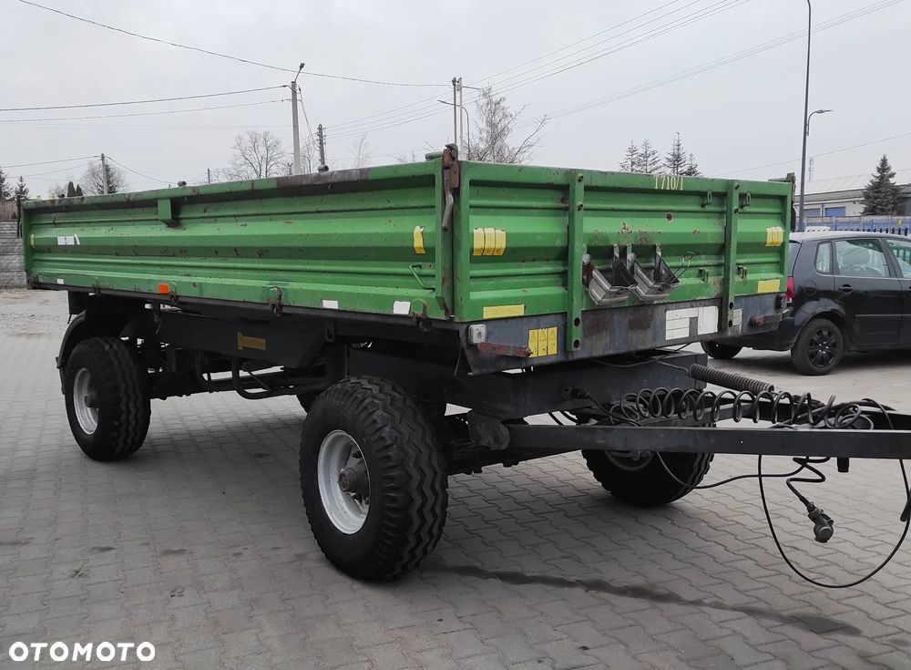 Metal-Fach T710/1 Przyczepa rolnicza Wywrotka 3 strony 6 ton 2011 R - 9