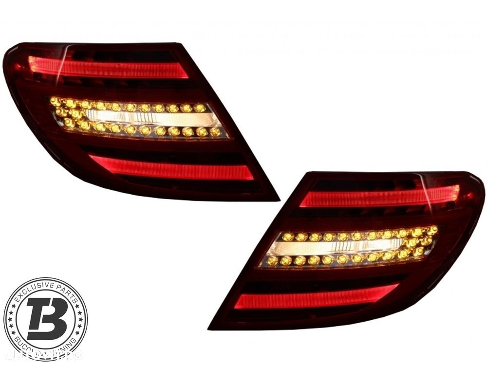 Stopuri LED compatibile cu Mercedes C Class W204 - 4