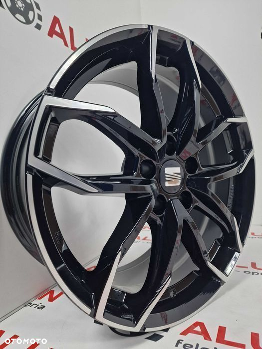 Nowe alufelgi SEAT 18" 5x112 Altea Ateca Exeo Leon Toledo - Czarne - 2